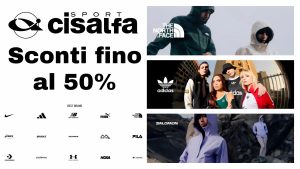 Sconti fino al 50% su abbigliamento e attrezzature sportive con la Mid Season Sale di Cisalfa