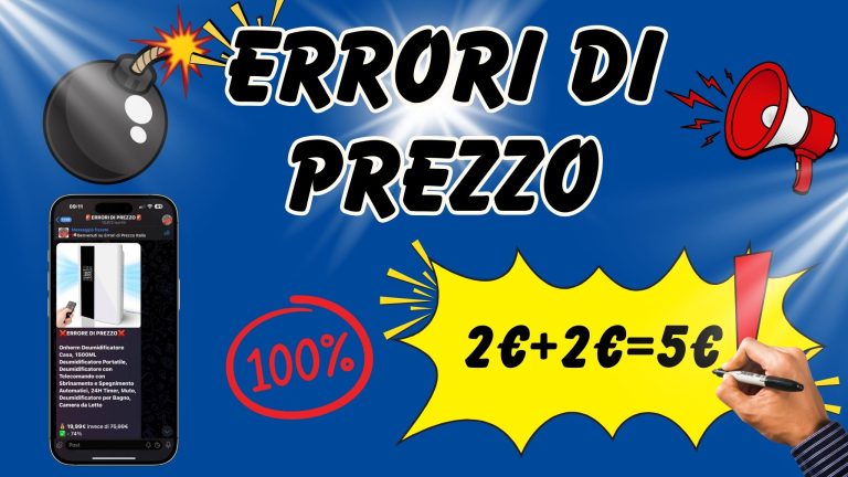 Come trovare errori di prezzo e offerte bomba per risparmiare online