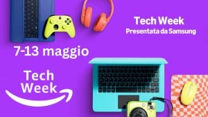 Amazon Tech Week 2025: offerte fino al 50% su tecnologia ed elettronica