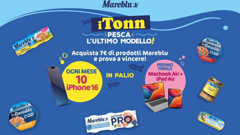 Partecipa al concorso Mareblu e vinci prodotti Apple come iPhone e MacBook