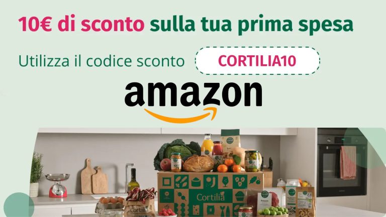 Cortilia arriva su Amazon con i suoi prodotti freschi e sostenibili