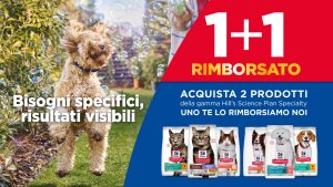 Cashback Hill's Science Plan 2025: ottieni il rimborso sul mangime per cani e gatti