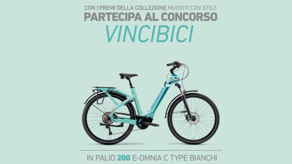 Concorso Conad Vincibici 2025: vinci una delle 200 E-Bike Bianchi in palio