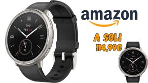 Amazfit Active 2 Premium in offerta su Amazon: smartwatch elegante e completo