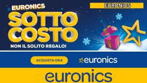 Saldi Outlet Euronics con sconti fino al 50% su tecnologia ed elettrodomestici