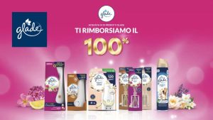 Cashback Glade: ottieni il 100% di rimborso sulla tua spesa