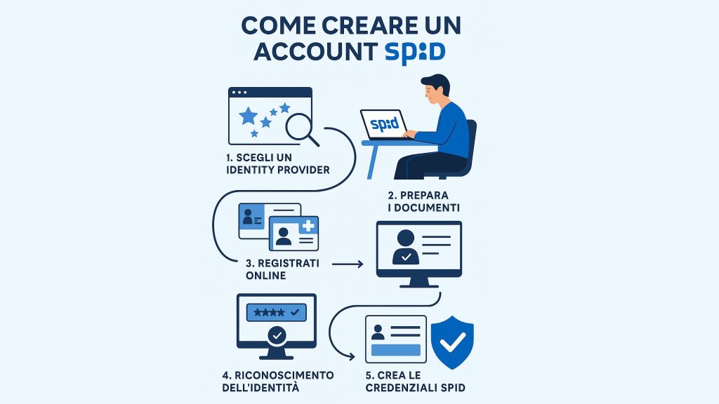 Come creare un account SPID nel 2025 – guida completa passo passo