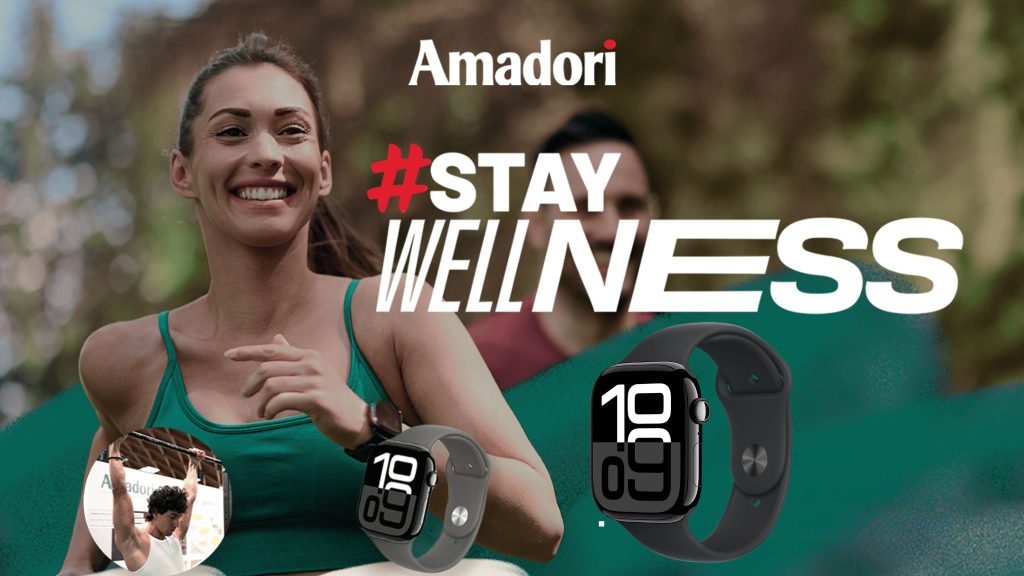 Concorso Amadori StayWellness 2025: vinci biglietti per Rimini Wellness e un Apple Watch