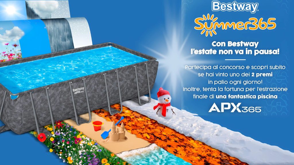 Concorso Bestway Summer365 2025: vinci premi esclusivi per un’estate indimenticabile