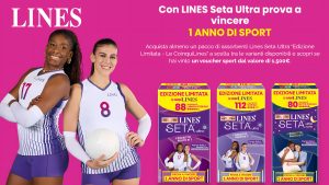 Concorso Lines 2025: vinci uno dei 6 voucher da 1.500€ per un anno di sport con Le CoinquiLines