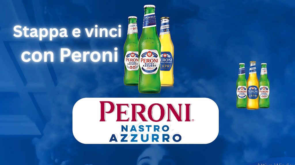 Concorso Peroni Nastro Azzurro Club 2025: vinci esperienze esclusive e premi imperdibili con il concorso