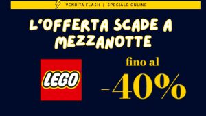 Offerta LEGO Kasanova: sconti fino al 40% su set LEGO solo fino all’11 aprile 2025