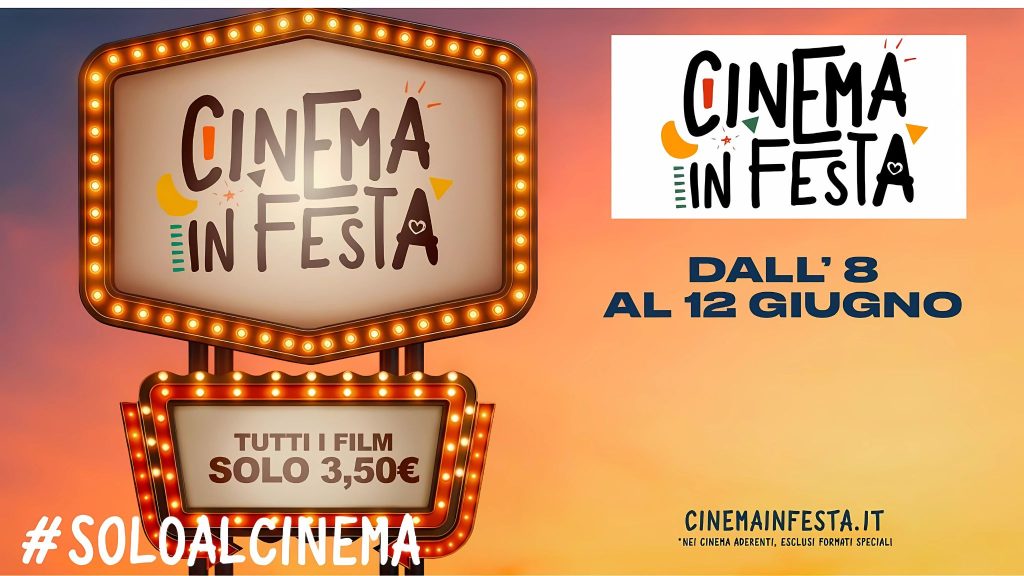Cinema in Festa 2025: biglietti a prezzo ridotto in tutta Italia