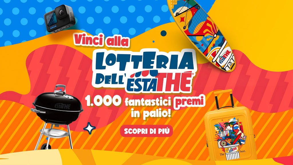 Lotteria Estathé 2025: vinci premi esclusivi con i tuoi acquisti