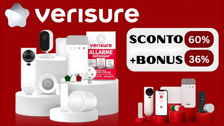Promo Verisure 2025: -50% di sconto e Bonus Sicurezza 36% per proteggere la casa