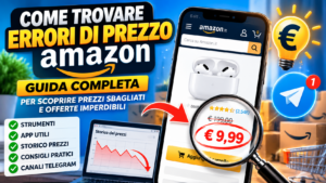 Come trovare errori di prezzo Amazon e riconoscere prezzi sbagliati